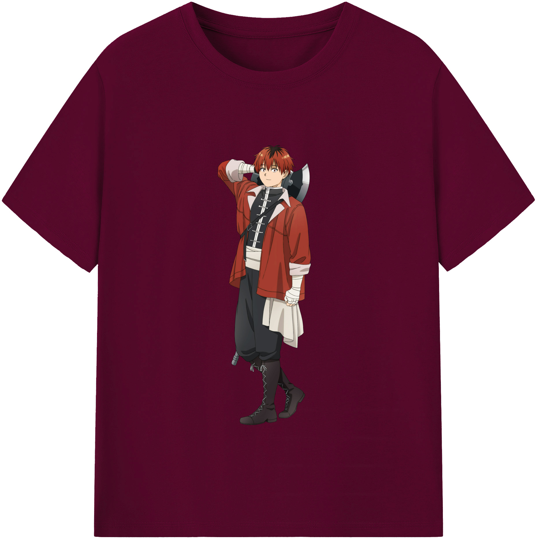 （画像用） 葬送のフリーレン Frieren レディースカジュアルプリントTシャツ（綿100％）